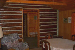 The Cookhouse Cabin interior